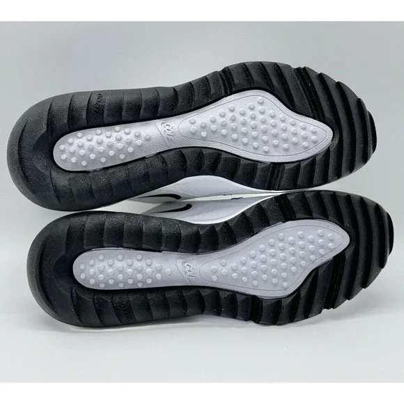 Nike Air Max 270 Golf White Black Size 8 CK6483 102 - Picture 7 of 8